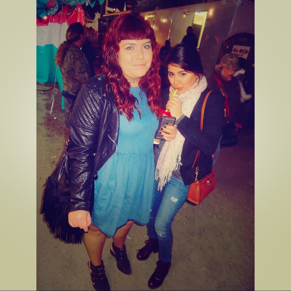 Denim Smock dress